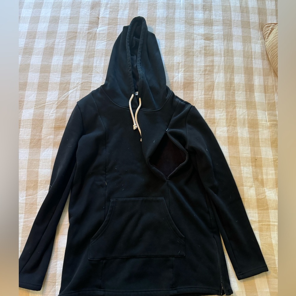 Medium Breastfeeding Zipper Sweatshirt